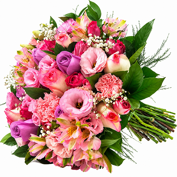 Luxuoso Buquê de 24 Flores Nobres