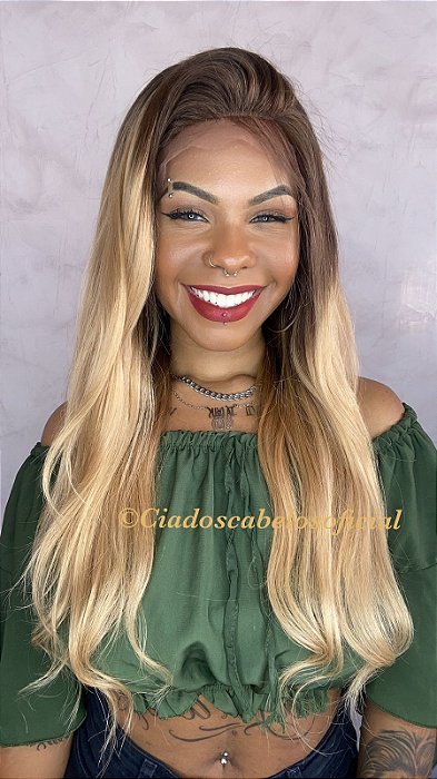 Lace front cabelo humano Roberta 43