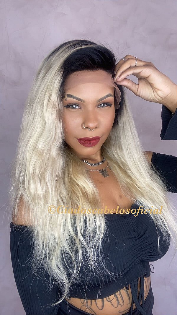 Lace front cabelo humano ombre Naty