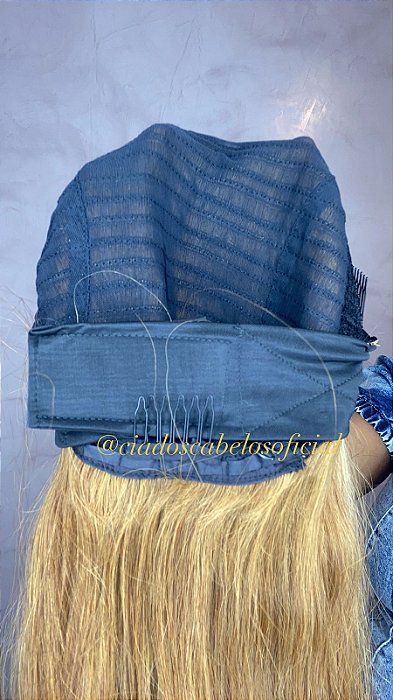 Peruca Headband Patricia construção interna