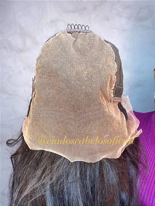Parte interna da lace front 13x6