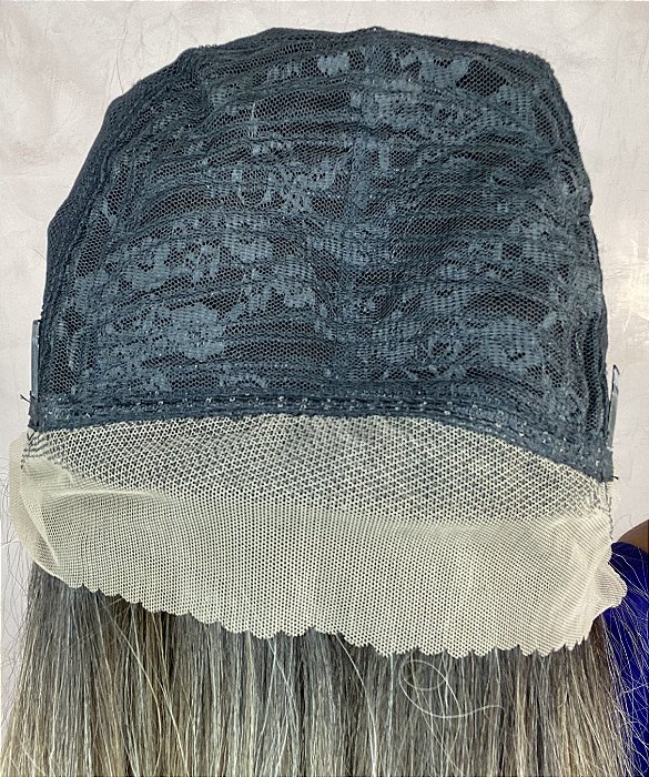Peruca Lace Front Tulipa Loira parte interna