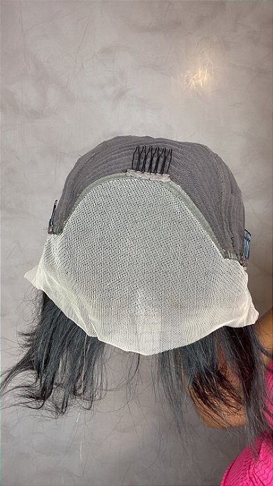 Peruca Lace Front Sônia parte interna