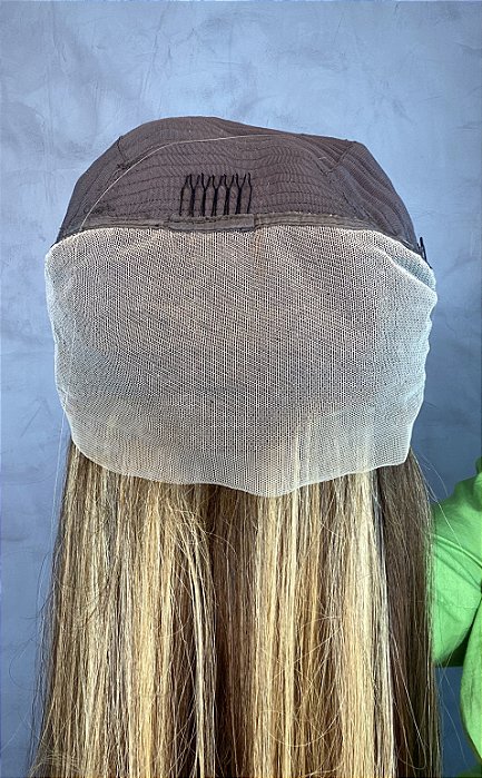 Peruca Lace Front Celeste parte interna