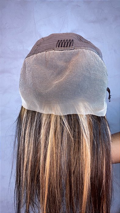 Peruca Lace Front Bonnie parte interna