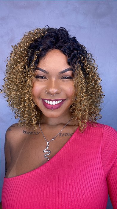 Lace Ariane Ombré Loiro OT4/27 no rosto