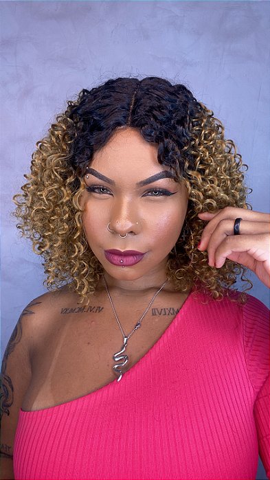 Lace Ariane Ombré Loiro OT4/27 vista lateral