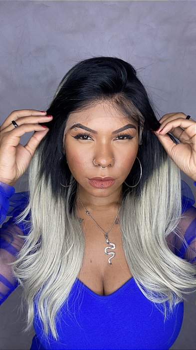 Fernanda Platinada detalhe do acabamento