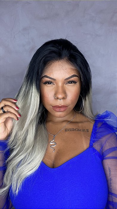 Fernanda Platinada caimento frontal