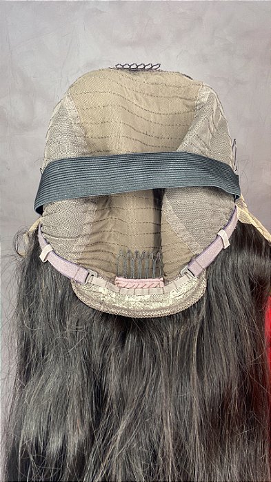 Peruca T Lace Cabelo Humano Rainha ajuste interno