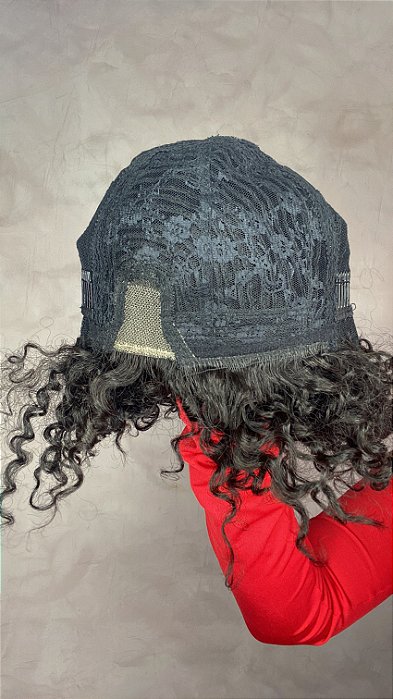 Parte interna da Peruca Lace Invisible Part Sônia