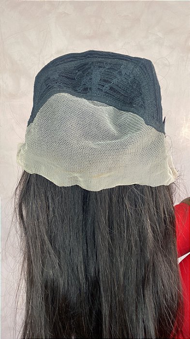 Peruca Lace Front Cabelo Humano Thayná parte interna