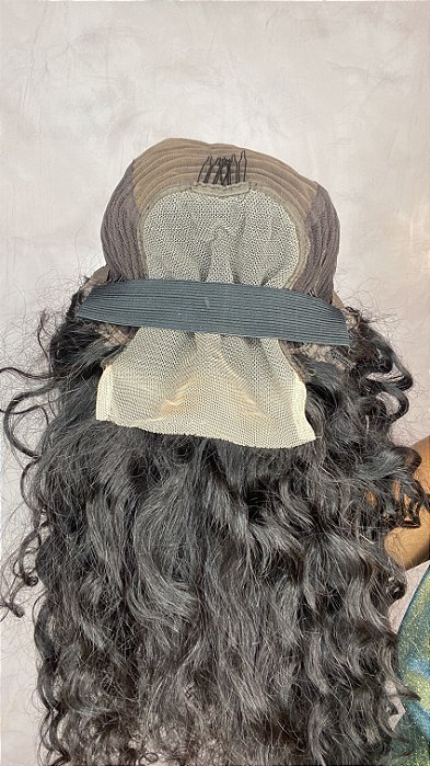 Peruca Lace 5x5 Carina 22 parte interna