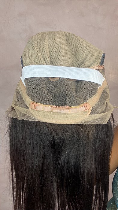 Acabamento interno Peruca Full Lace Glueless Tata 82