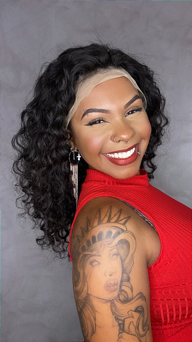 Peruca Lace Front Ionice lateral