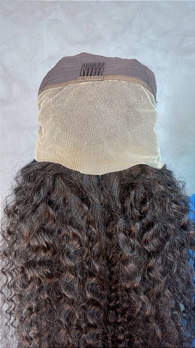 Peruca Lace Front Drika detalhe interno