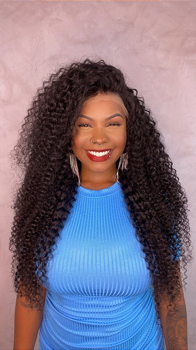 Peruca Lace Front Drika volume natural