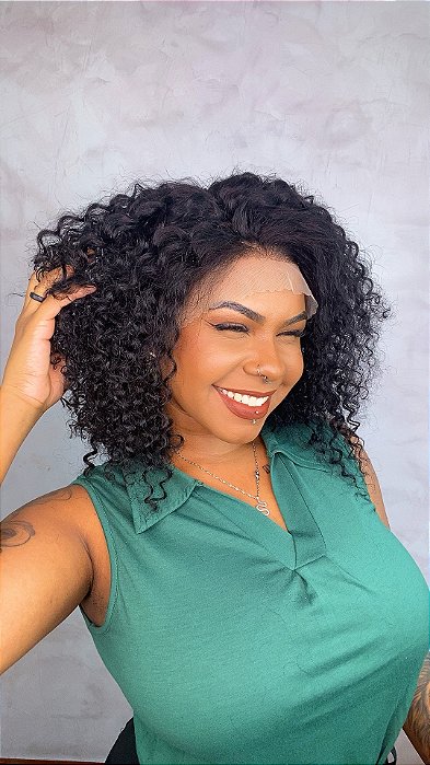 Peruca Lace Front Cabelo Humano Malia