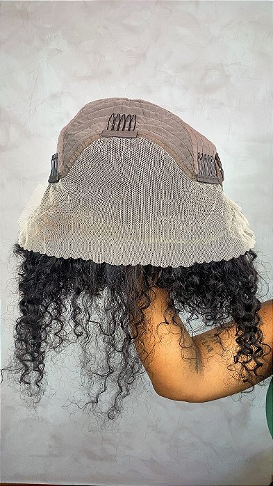 Peruca Lace Front Cabelo Humano Malia parte interna