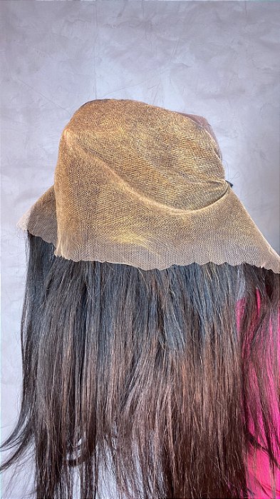 Peruca Lace Front HD Luna parte interna