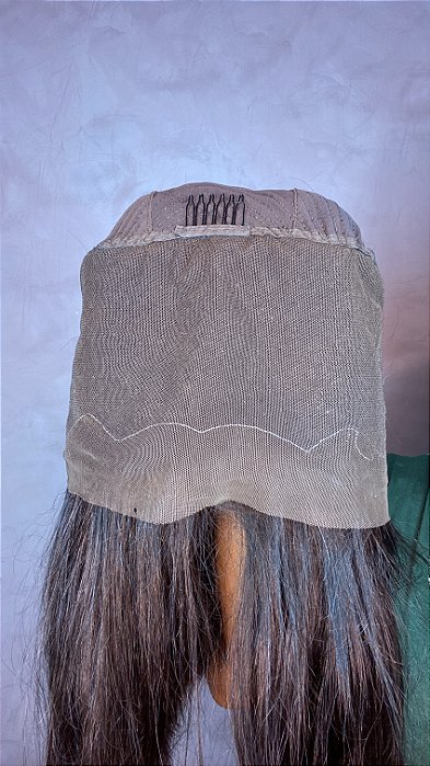 Peruca Lace 360 Cabelo Humano Inara parte interna