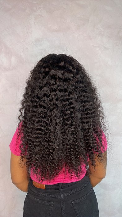 Lace Front HD Lizandra vista das costas
