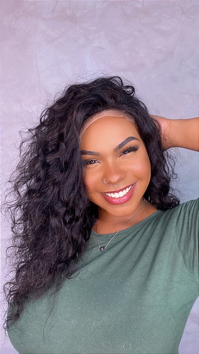 Peruca Fake Scalp Karen caimento frontal