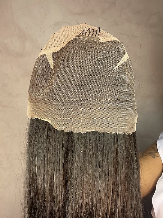 Peruca Full Lace Glueless Raridade 24 parte interna