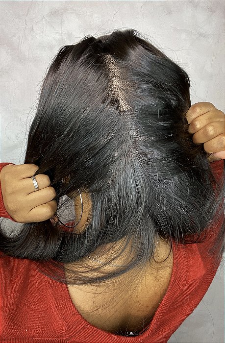 Peruca Full Lace Glueless Raridade 16 acabamento da lace