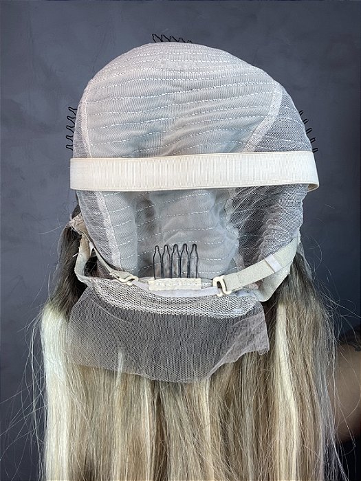 Peruca Lace Front Cecília parte interna