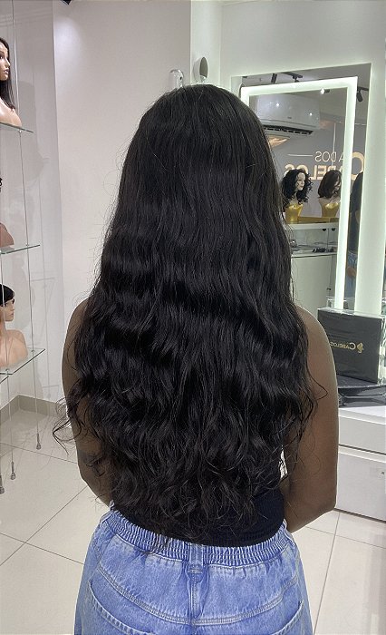 Lace Front Letícia 22 vista de costas
