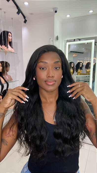 Lace Front Letícia 22 detalhe frontal
