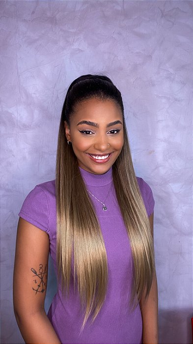 Rabo de Cavalo Fibra Premium Lisa 31 cor TAT4/10/16A#