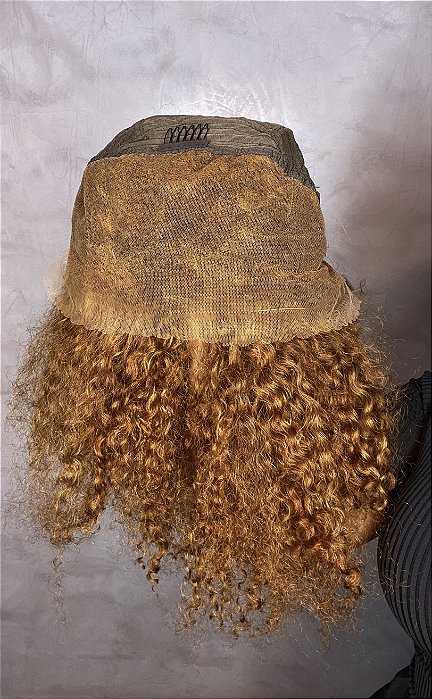 Peruca Lace Front Flora caimento dos cachos