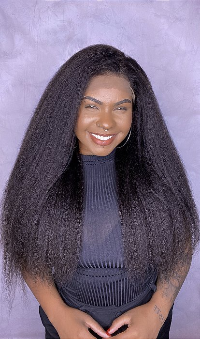 Lace 360 Yaki caimento frontal