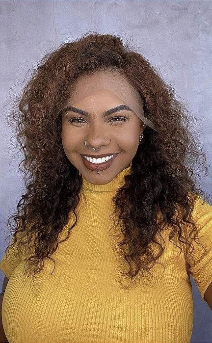 Peruca Lace Front Ionice caimento frontal