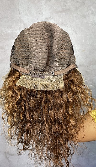 Parte interna da Peruca Lace Front Ionice