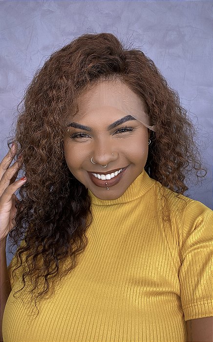Peruca Lace Front Ionice lateral