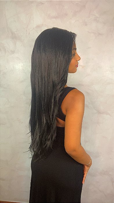 Peruca Lace Front Fibra Premium Leslie costas