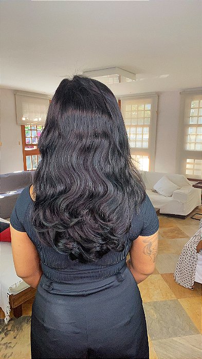Peruca Lace Front Cabelo Humano Europa Suíce volume