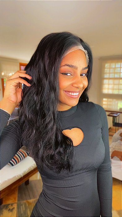 Peruca Lace Front Cabelo Humano Europa Suíce acabamento