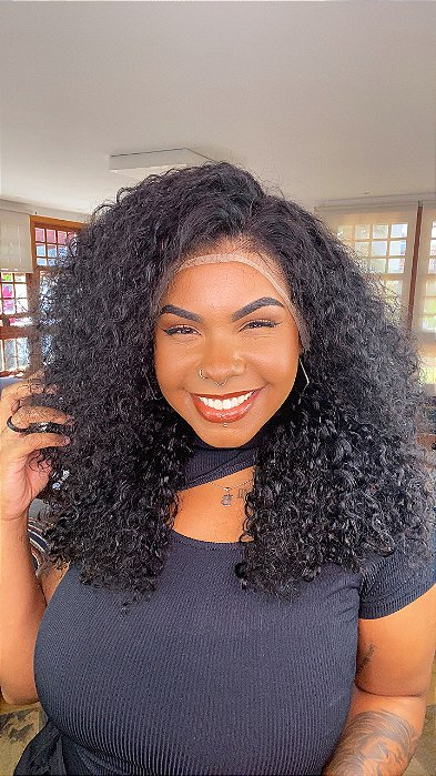 Peruca Lace Front Cabelo Humano Europa Spanish