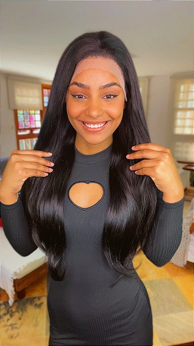 Peruca Lace Front Cabelo Humano Antonela 22”