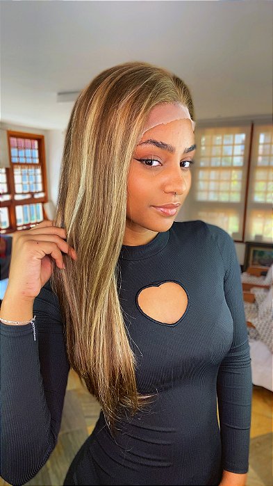Lace Front Eloá lateral e comprimento