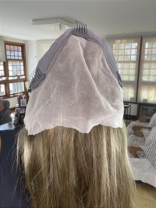 Lace Front Eloá detalhe da touca