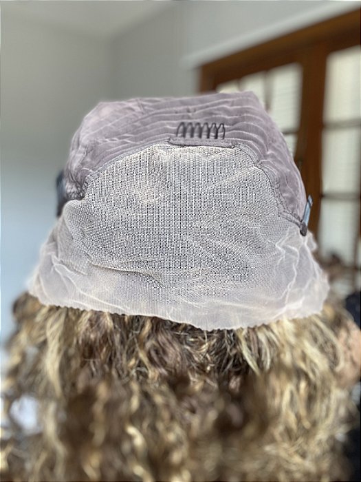 Peruca Lace Front Cabelo Humano Cacheado Liam