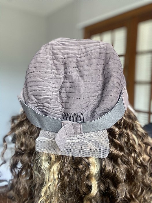 Peruca Lace Front Cabelo Humano Cacheado Liam