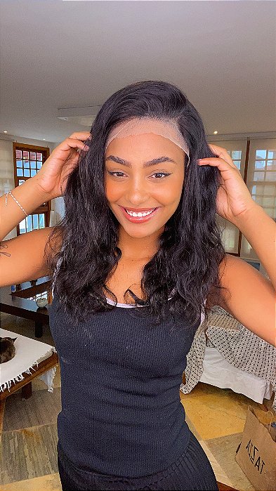 Peruca Lace Front Cabelo Humano Nico 50