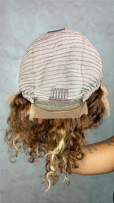 Peruca Lace Front Sarita parte interna