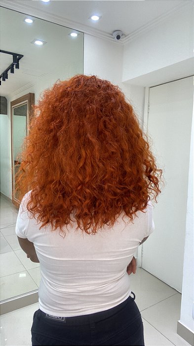 Lace Front Luisa Ruivo 350 vista de costas